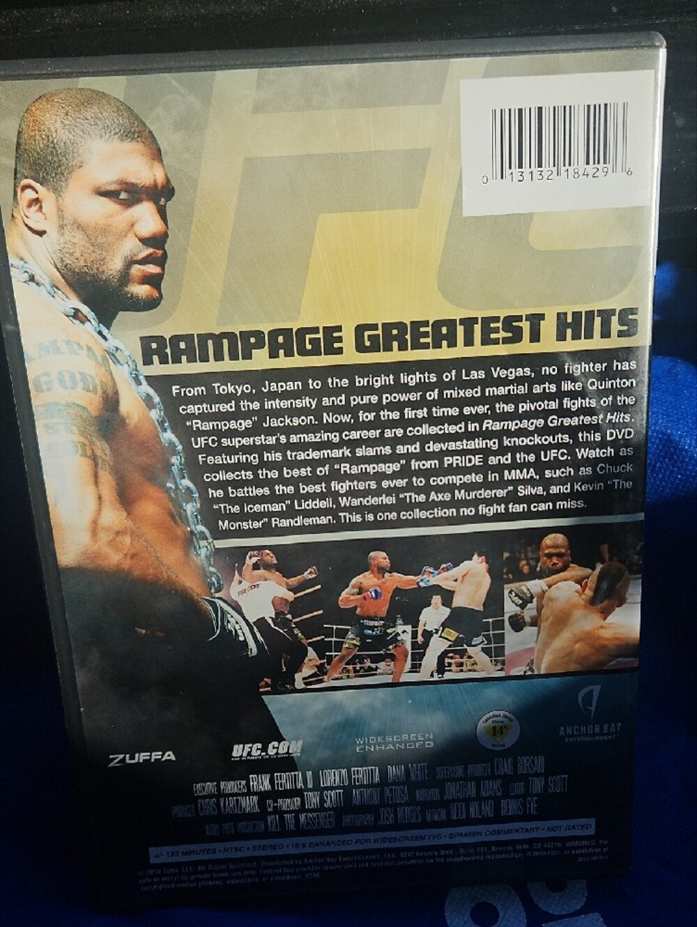 π3/$25π UFC Rampage DVD - Picture 2 of 6